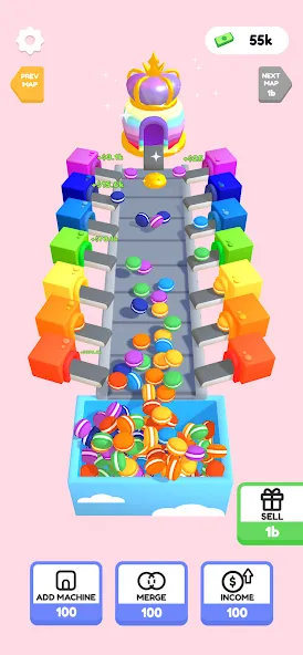 Взломанная Dessert Factory Idle (Дизерт Фактори Айдл)  [МОД Unlimited Money] — стабильная версия apk на Андроид screen 2