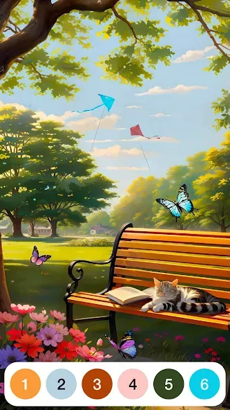Скачать взломанную Paint by Number: Coloring Game  [МОД Много денег] — стабильная версия apk на Андроид screen 5