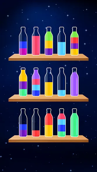 Скачать взломанную Water Sort Puzzle — Color Game (Уотер Сорт Пазл)  [МОД Menu] — полная версия apk на Андроид screen 5