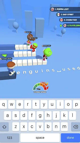 Скачать взломанную Type Sprint: Typing Games (Тайп Спринт)  [МОД Menu] — стабильная версия apk на Андроид screen 1