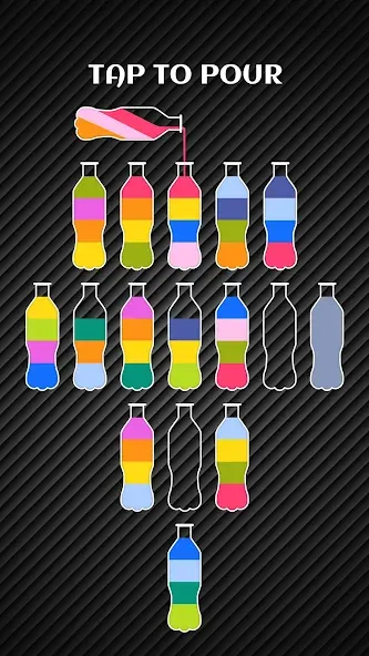 Скачать взлом Water Sort Jigsaw: Sortpuz  [МОД Бесконечные монеты] — полная версия apk на Андроид screen 2
