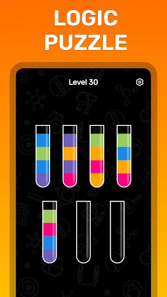 Взлом Water Sort Puzzle Color Game  [МОД Много монет] — стабильная версия apk на Андроид screen 4