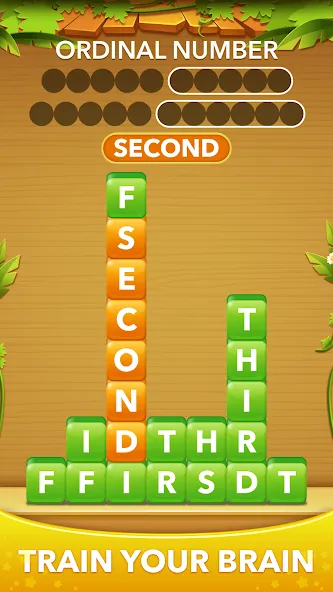 Взломанная Word Heaps -Connect Stack Word  [МОД Бесконечные деньги] — последняя версия apk на Андроид screen 1