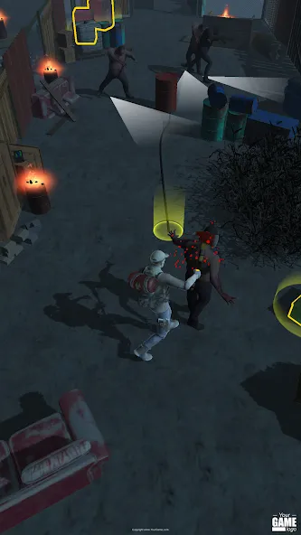 Скачать взломанную Zombie Assassin!  [МОД Меню] — полная версия apk на Андроид screen 1